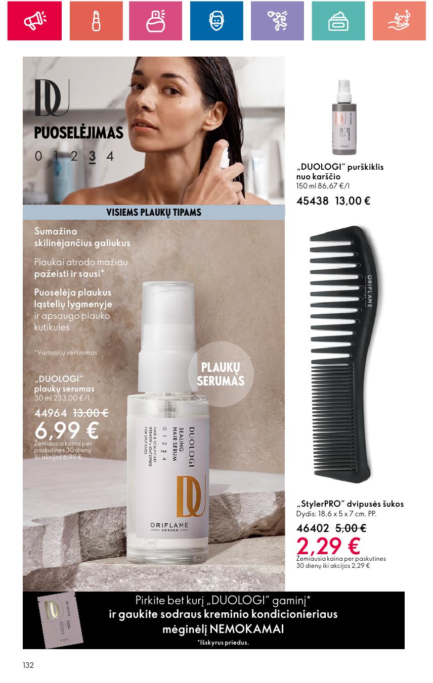 Naujas ORIFLAME katalogas galioja 2024.07.11 - 2024.07.31