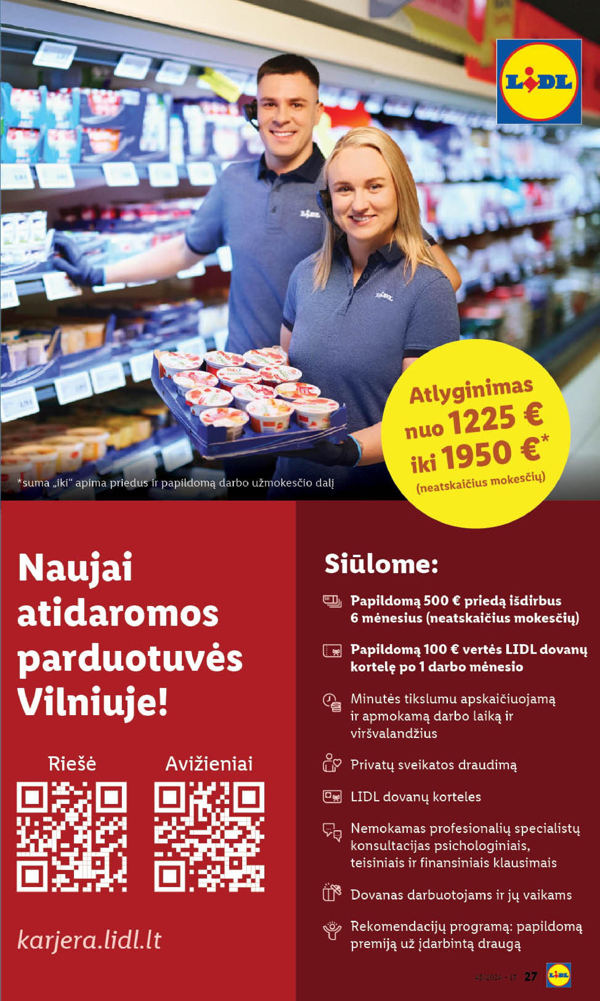 LIDL ne maisto prekių leidinys 2024.10.14 - 2024.10.20