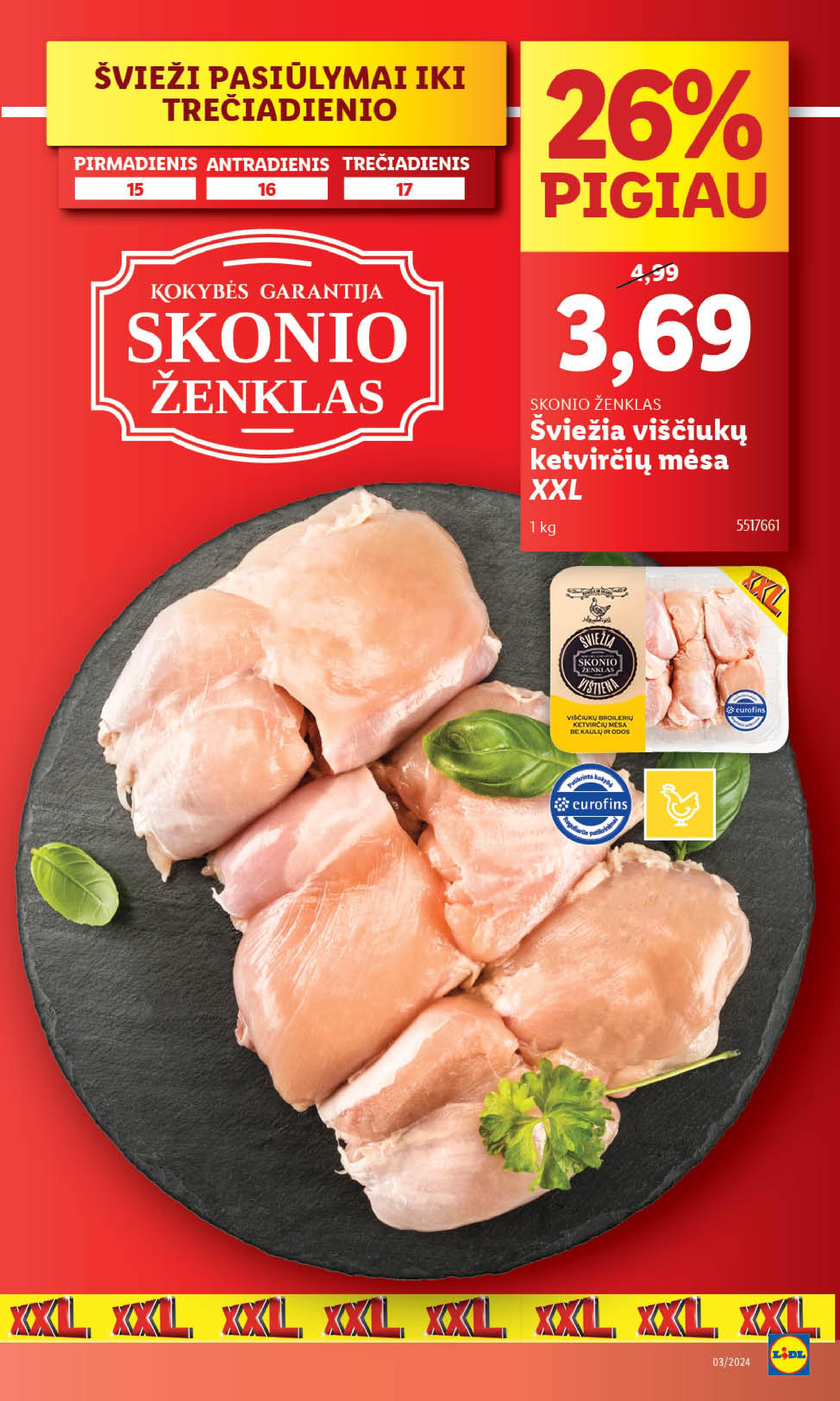 Naujausias LIDL kaininis katalogas 2024.01.15 - 2024.01.21