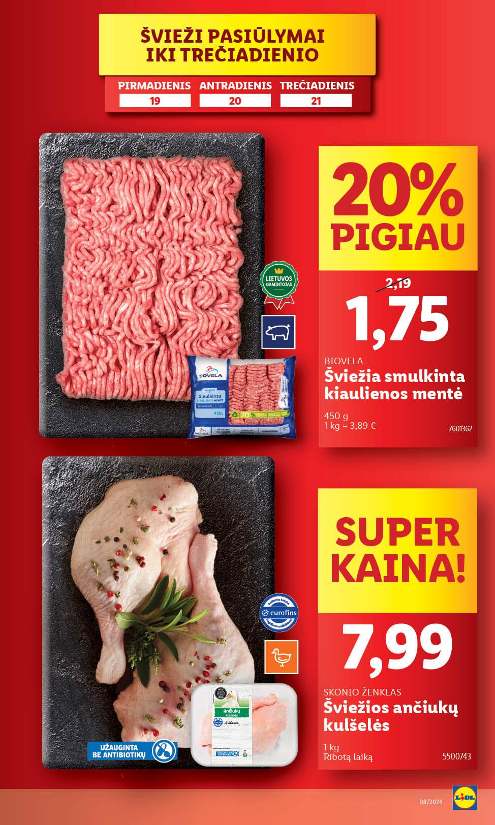 Naujausias LIDL kaininis katalogas 2024.02.19 - 2024.02.25