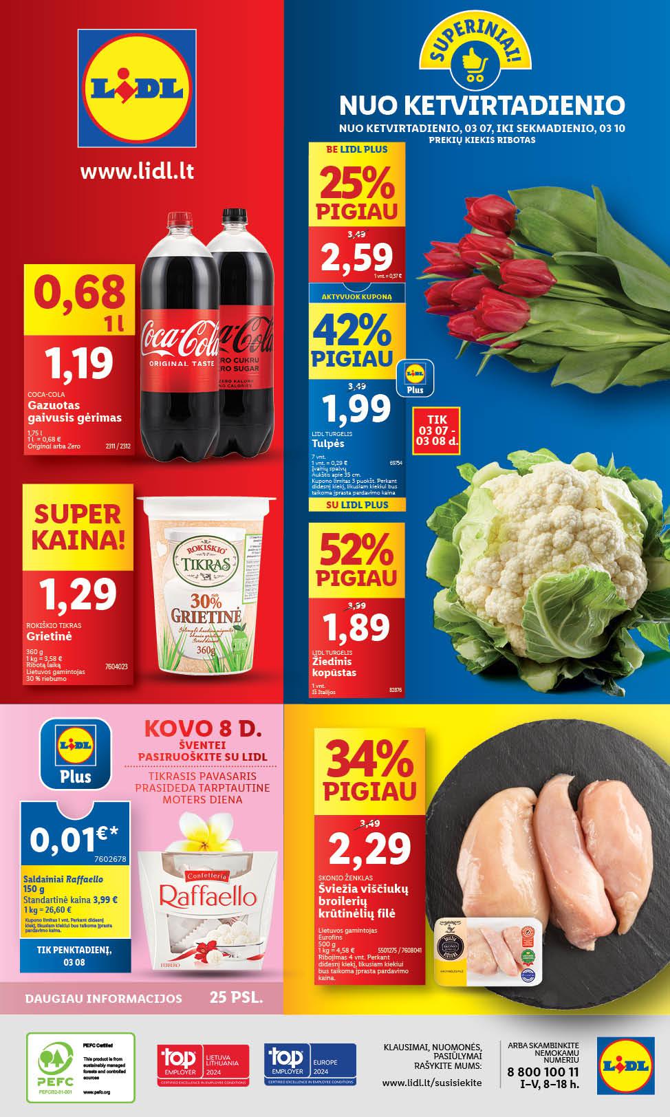 Naujausias LIDL kaininis katalogas 2024.03.04 - 2024.03.10