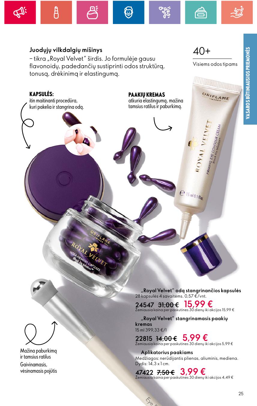 Naujas ORIFLAME katalogas galioja 2024.07.11 - 2024.07.31