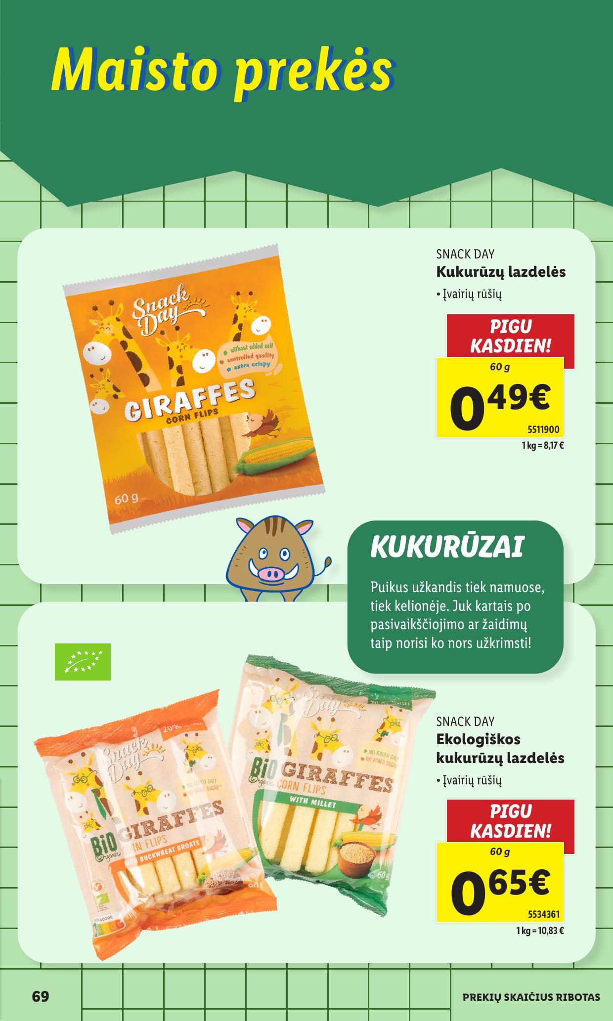 LIDL mokyklinių prekių katalogas "Žygiuojam į mokyklą"