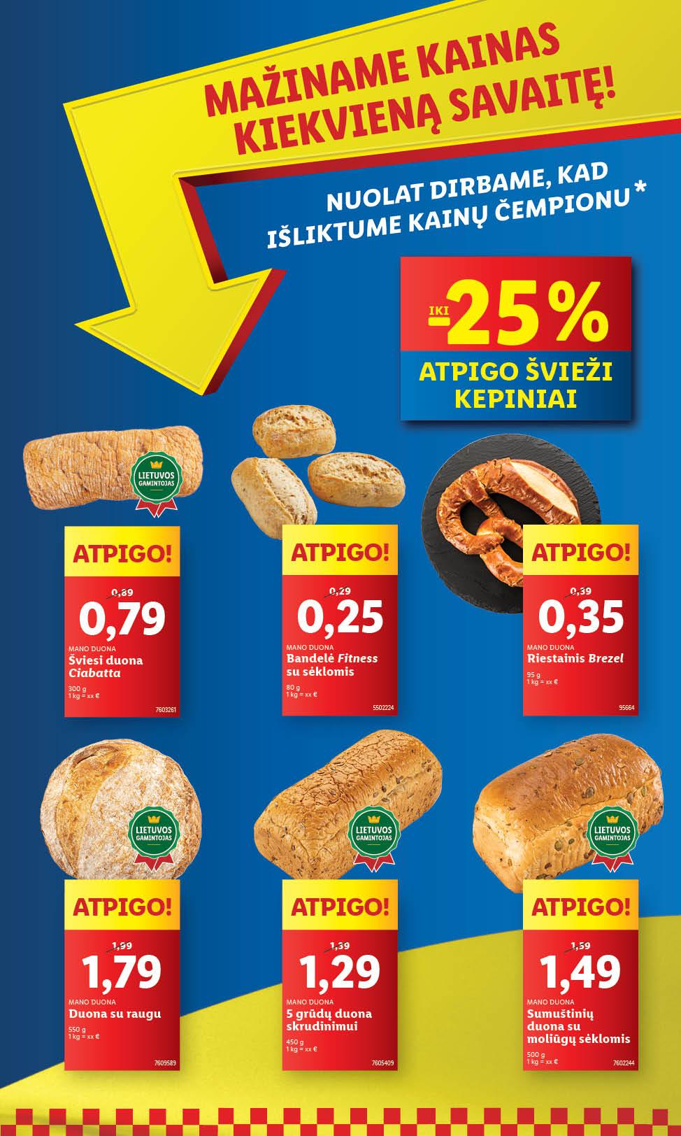 Naujausias LIDL kaininis katalogas 2024.03.18 - 2024.03.24