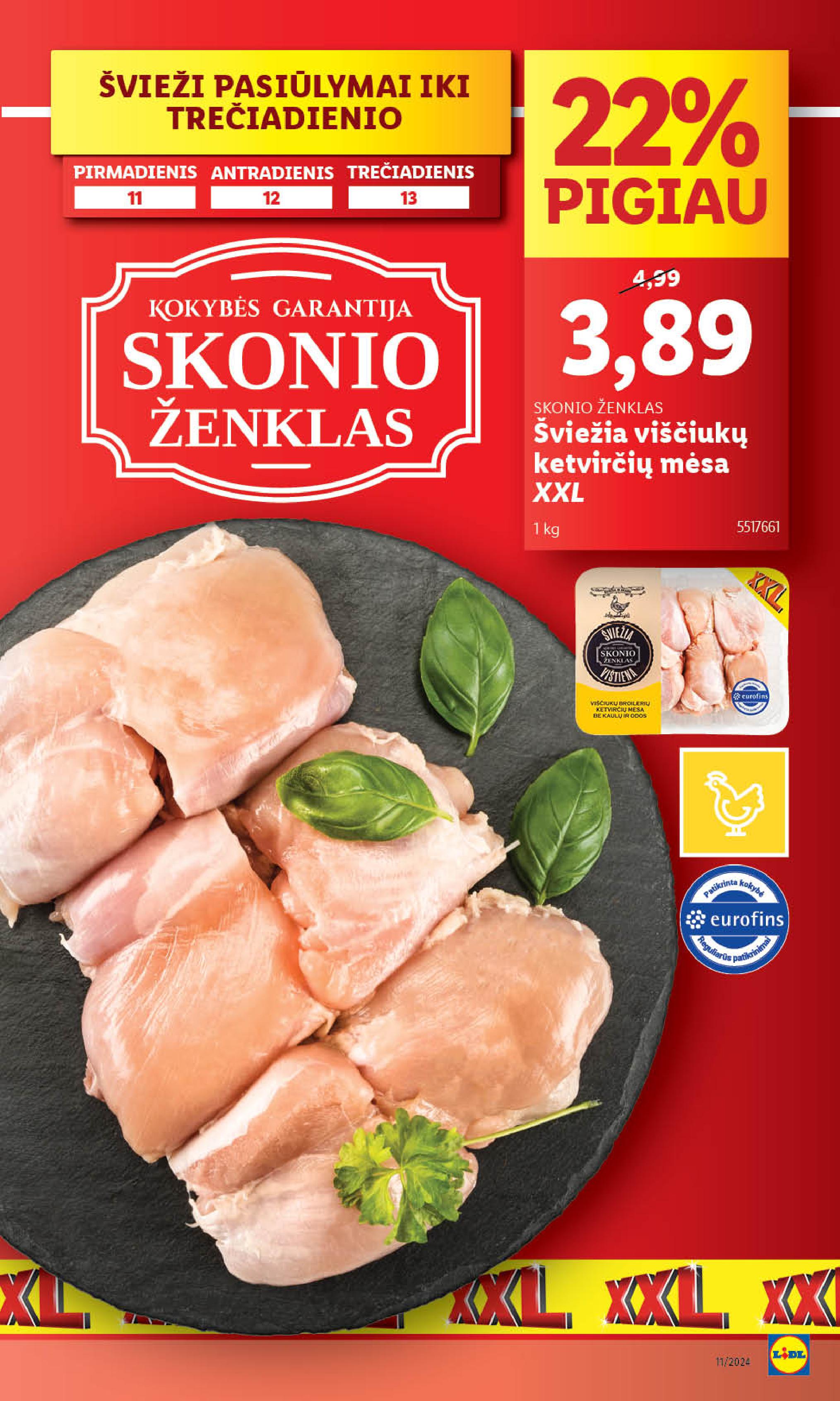 Naujausias LIDL kaininis katalogas 2024.03.11 - 2024.03.17