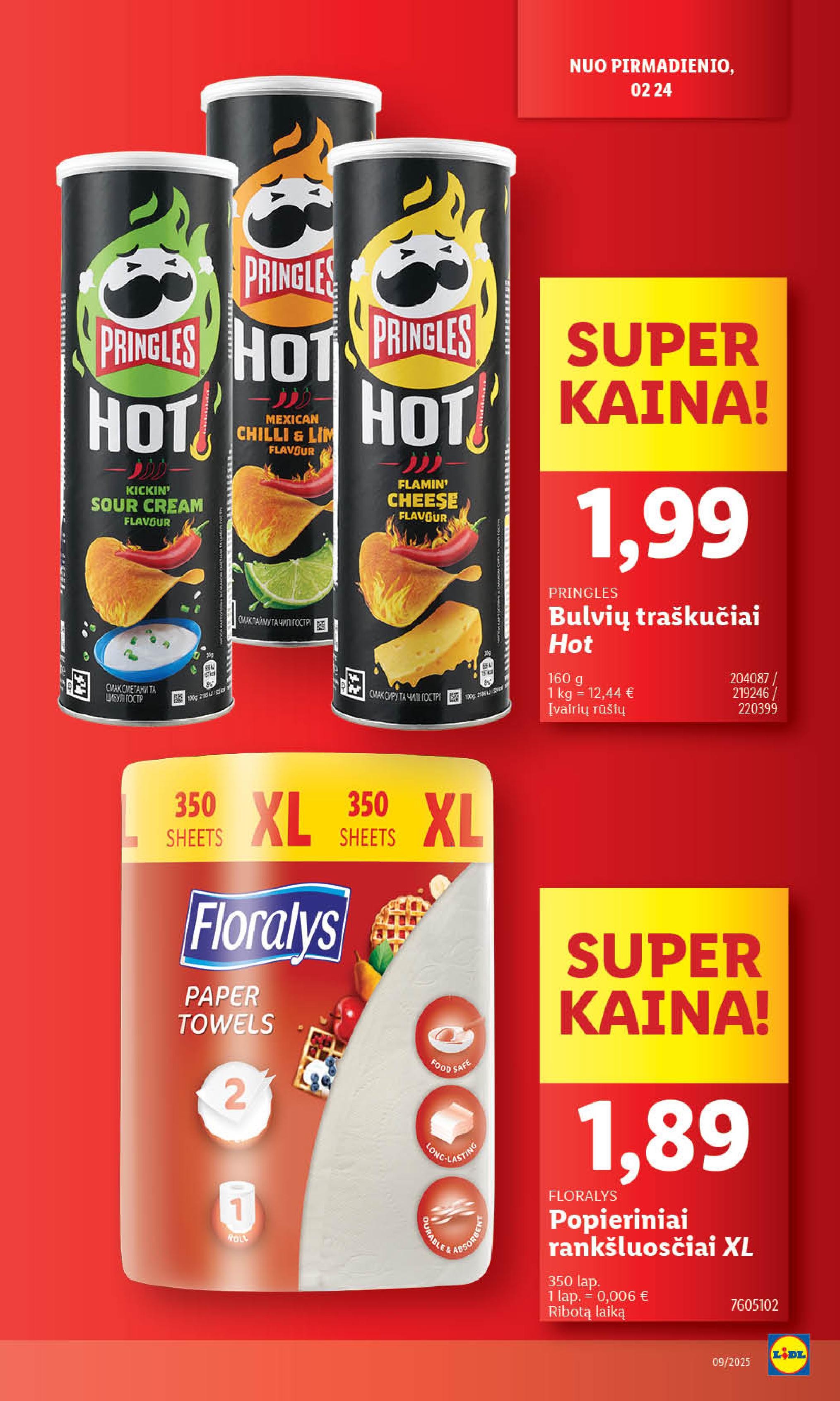 Naujausias LIDL kaininis katalogas 2025.02.24 - 2025.03.02