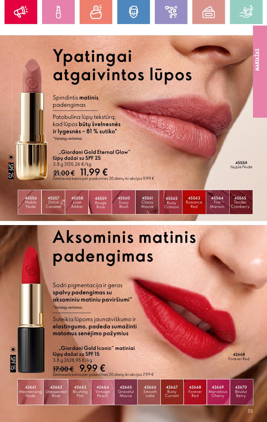 ORIFLAME katalogas galioja 2025.01.26 - 2025.02.15