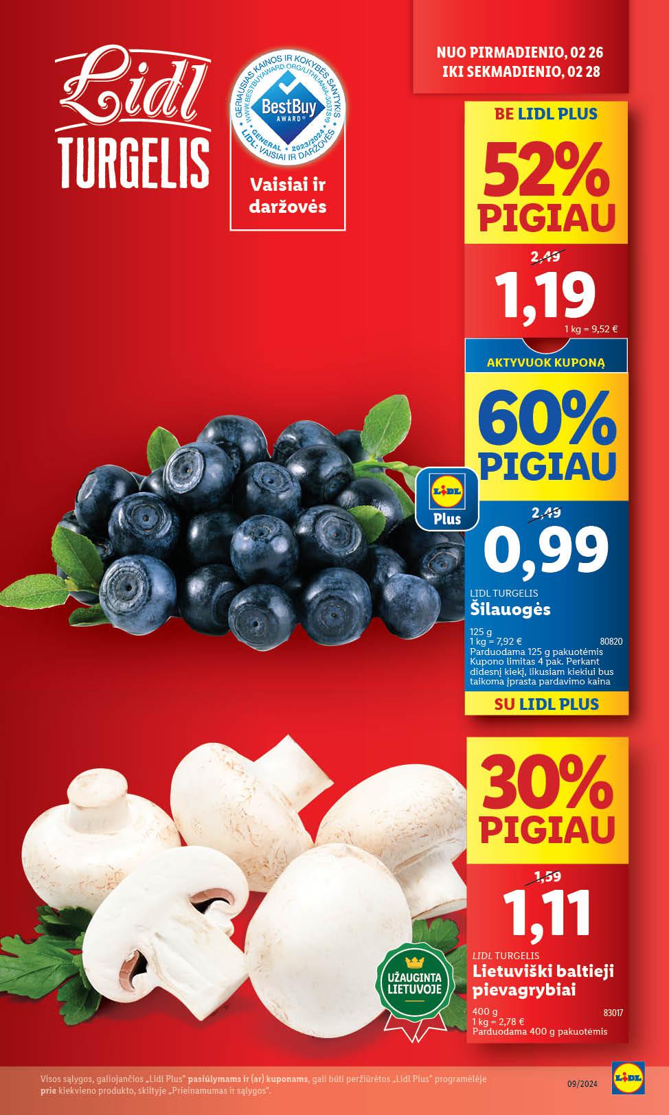 Naujausias LIDL kaininis katalogas 2024.02.26 - 2024.03.03