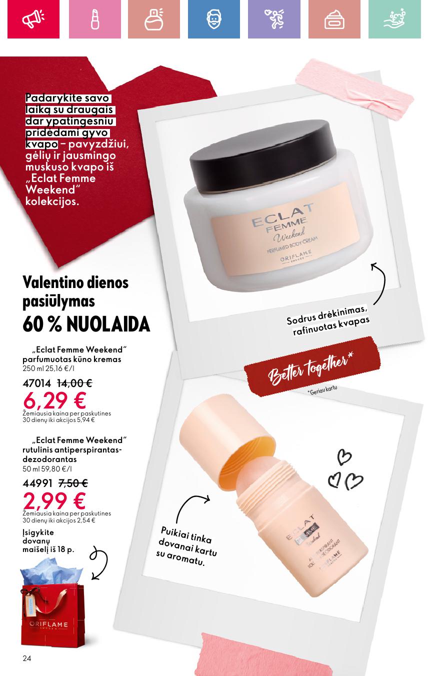 ORIFLAME katalogas galioja 2025.01.26 - 2025.02.15