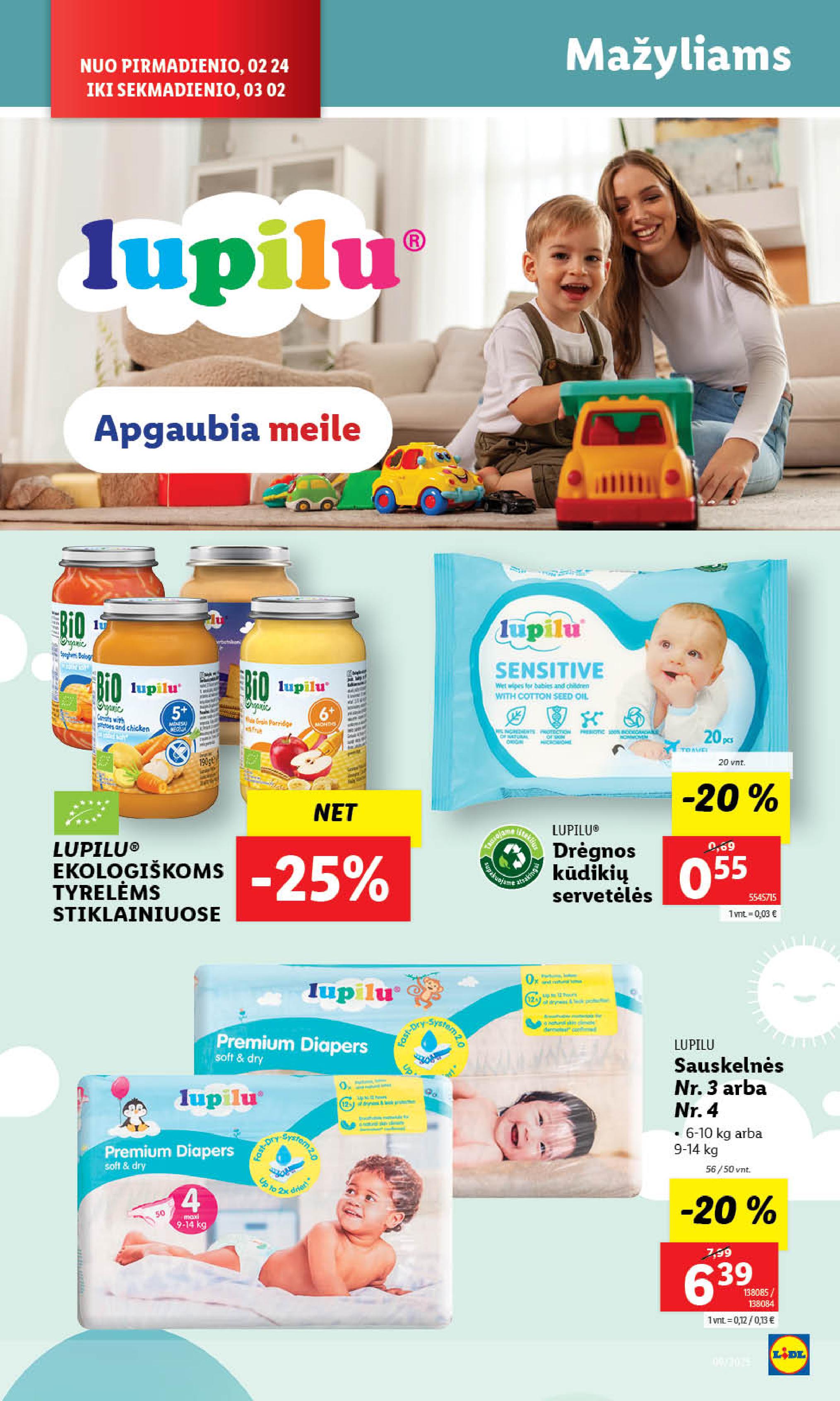 Naujausias LIDL kaininis katalogas 2025.02.24 - 2025.03.02