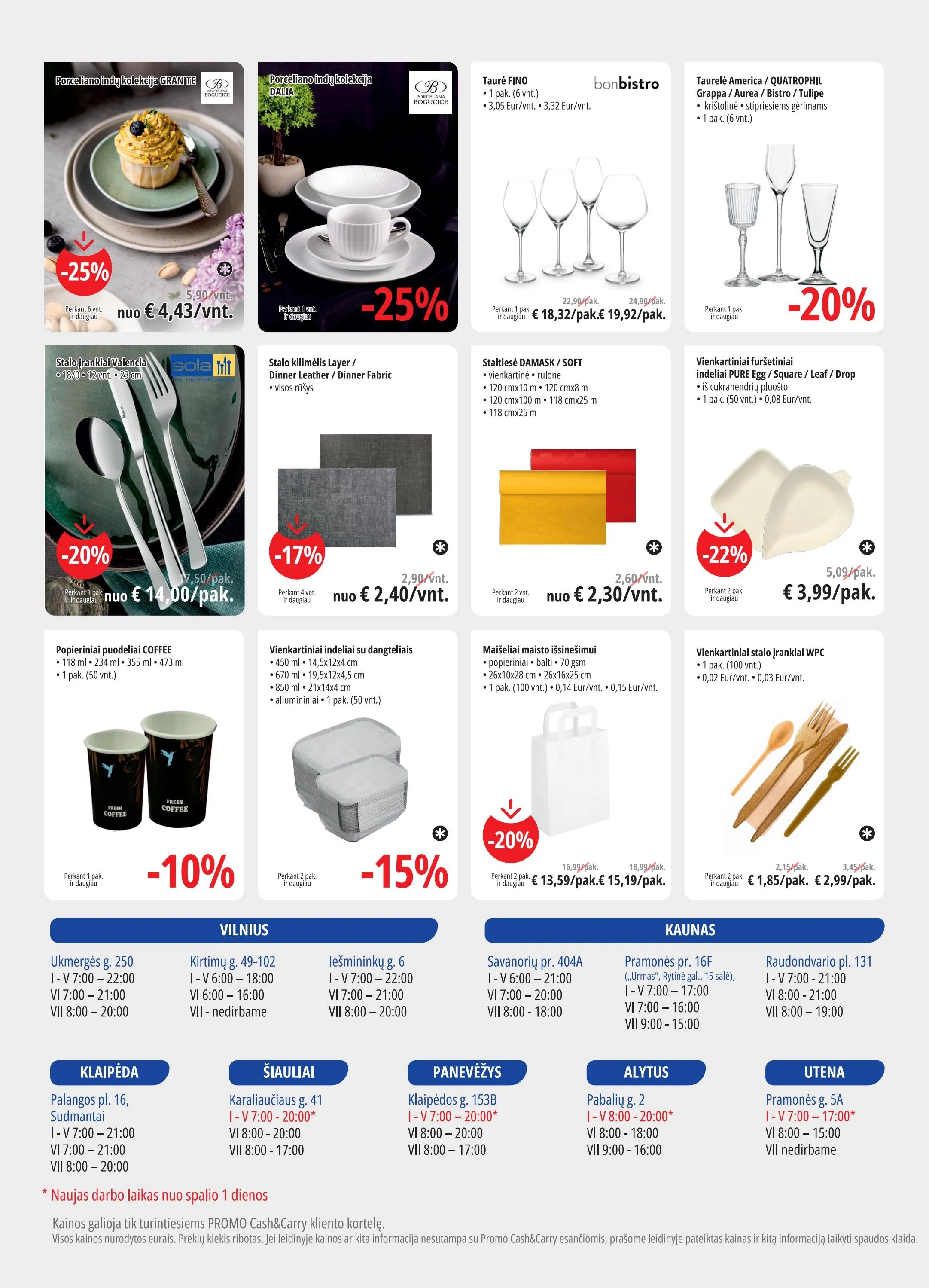 Naujas PROMO Cash&Carry leidinys nuo 2024.11.20 iki 2024.12.03