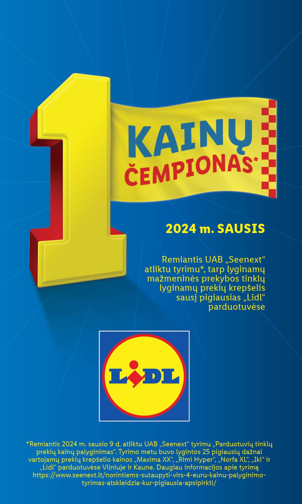 Naujausias LIDL kaininis katalogas 2024.02.19 - 2024.02.25