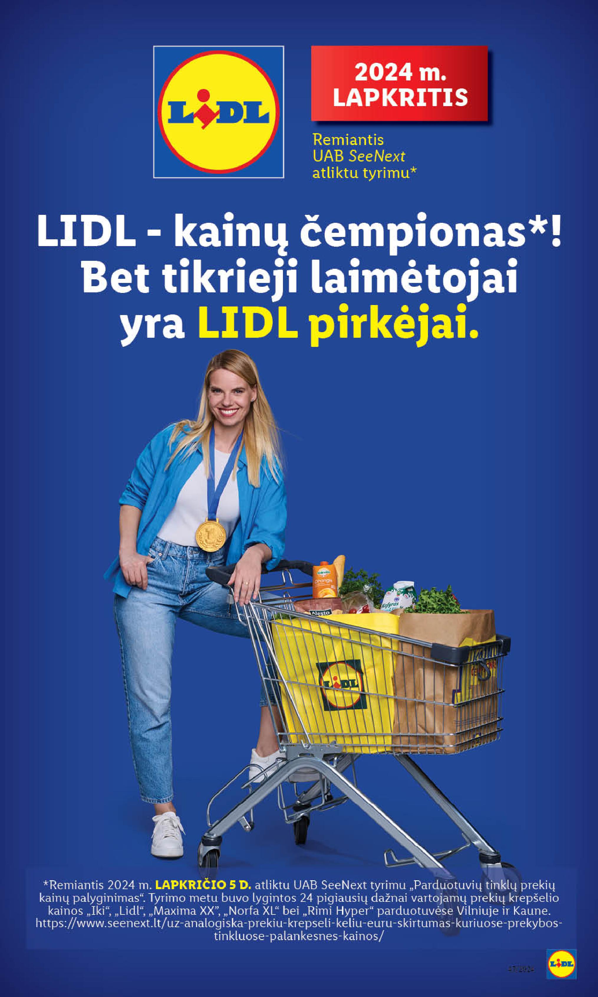 LIDL akcijų ir nuolaidų leidinys 2024.11.18 - 2024.11.24