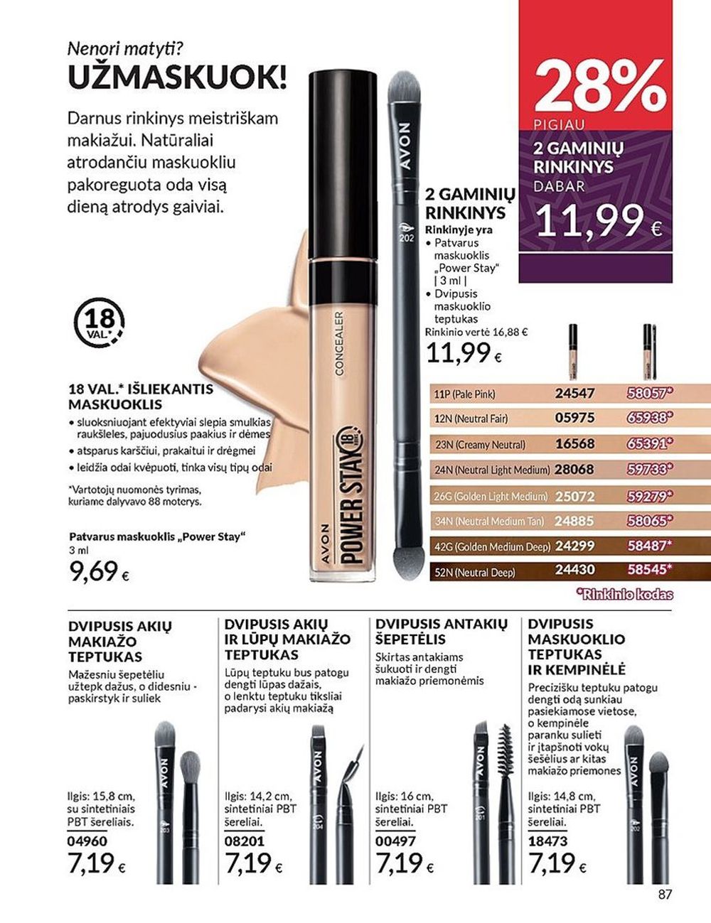 AVON katalogas galioja 2024.11.01 - 2024.11.30