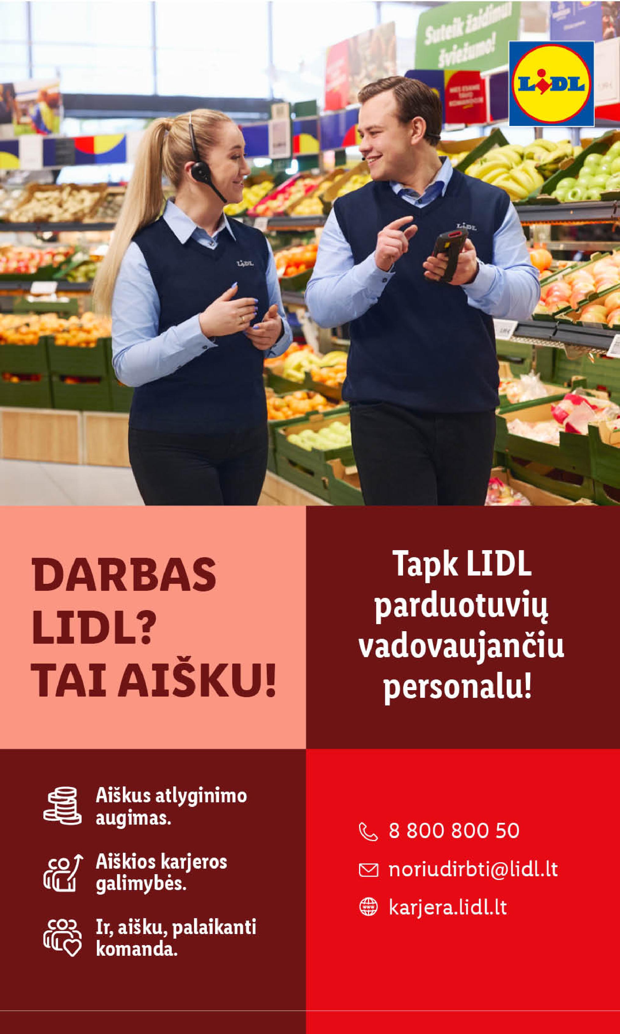 Naujausias LIDL kaininis katalogas 2024.05.13 - 2024.05.19