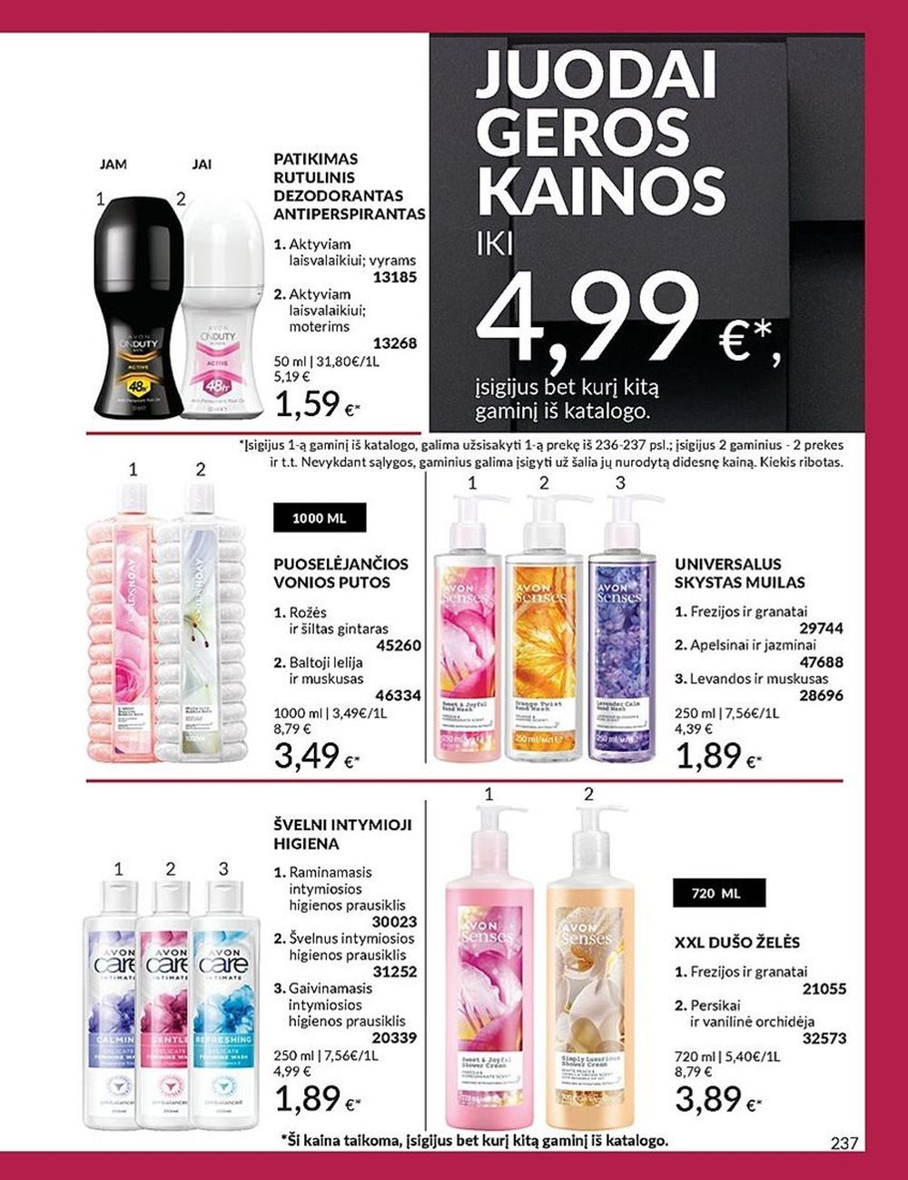 AVON katalogas galioja 2024.11.01 - 2024.11.30