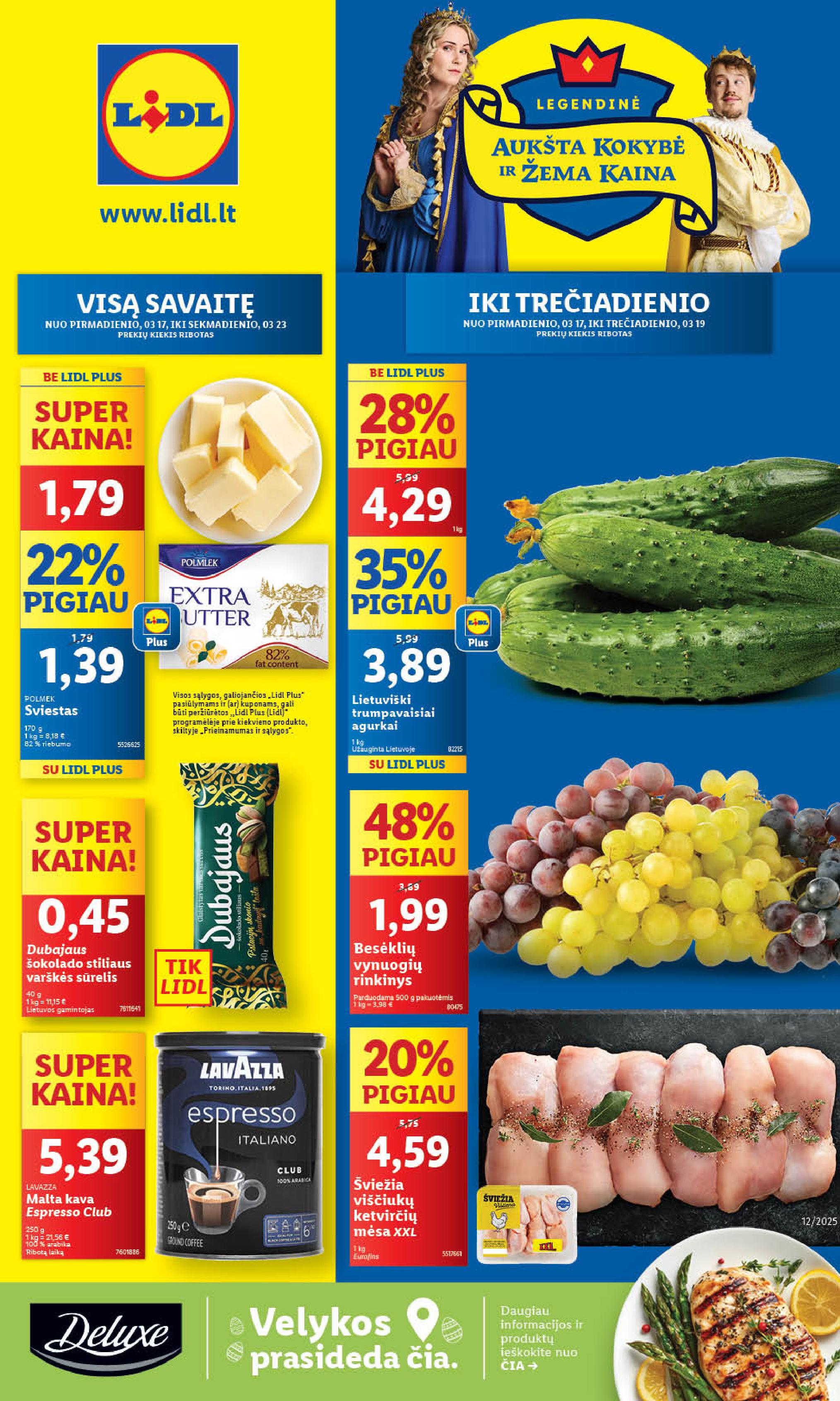 Naujausias LIDL kaininis katalogas 2025.03.17 - 2025.03.23