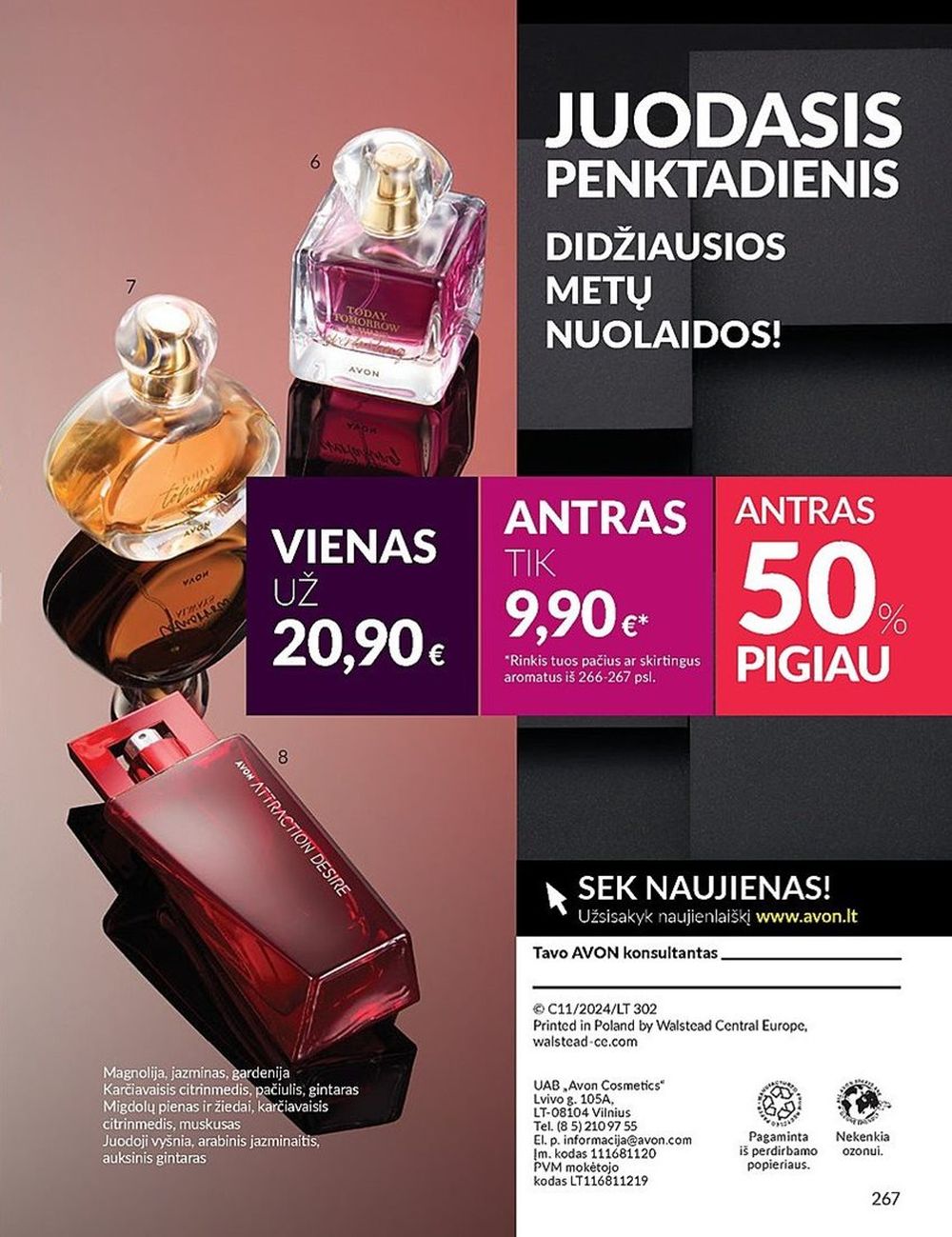 AVON katalogas galioja 2024.11.01 - 2024.11.30