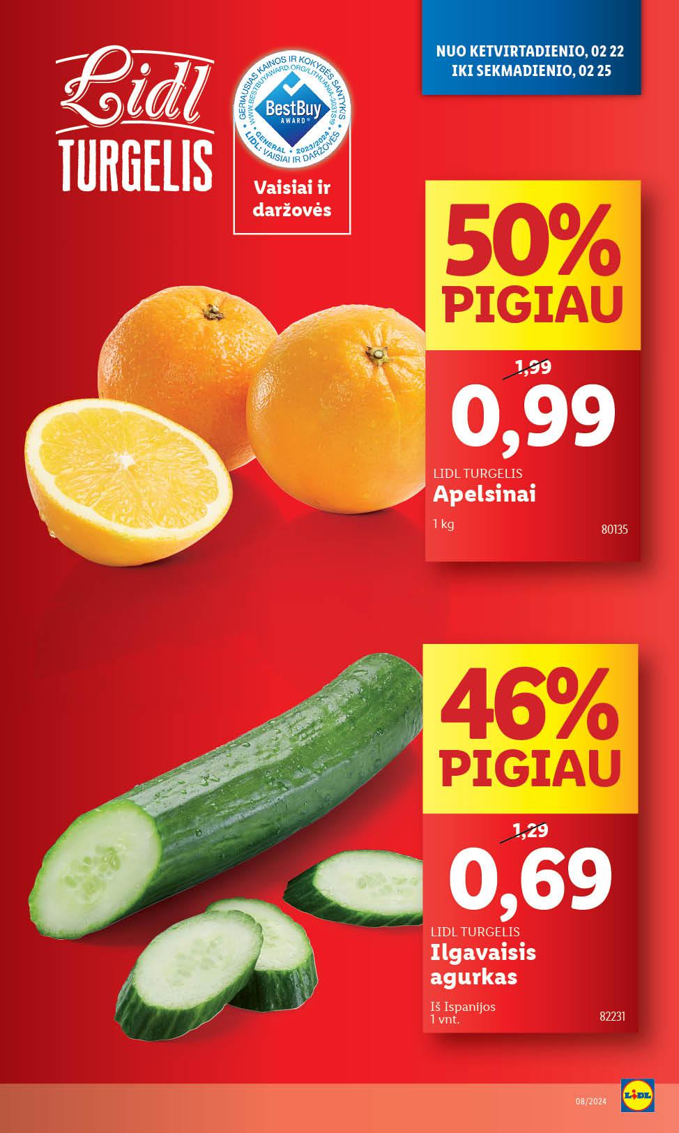 Naujausias LIDL kaininis katalogas 2024.02.19 - 2024.02.25