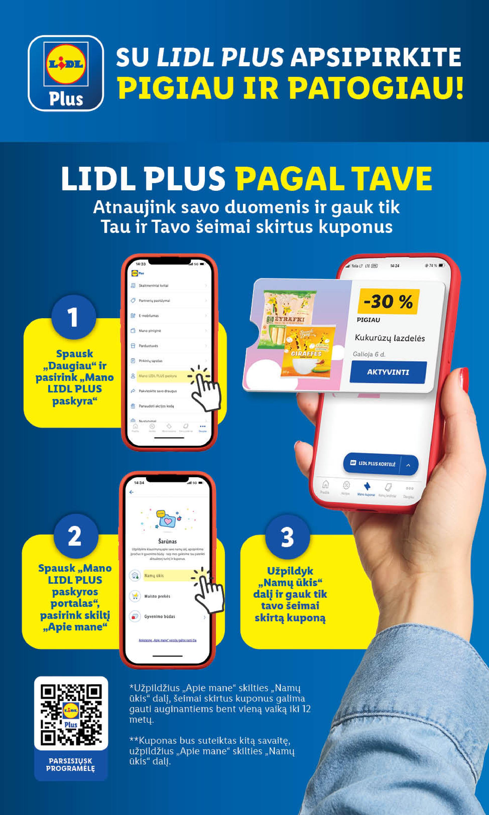 Naujausias LIDL kaininis katalogas 2025.03.10 - 2025.03.16