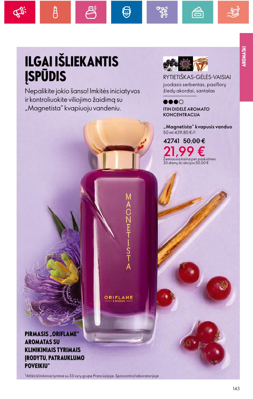 Naujas ORIFLAME katalogas galioja 2024.07.11 - 2024.07.31