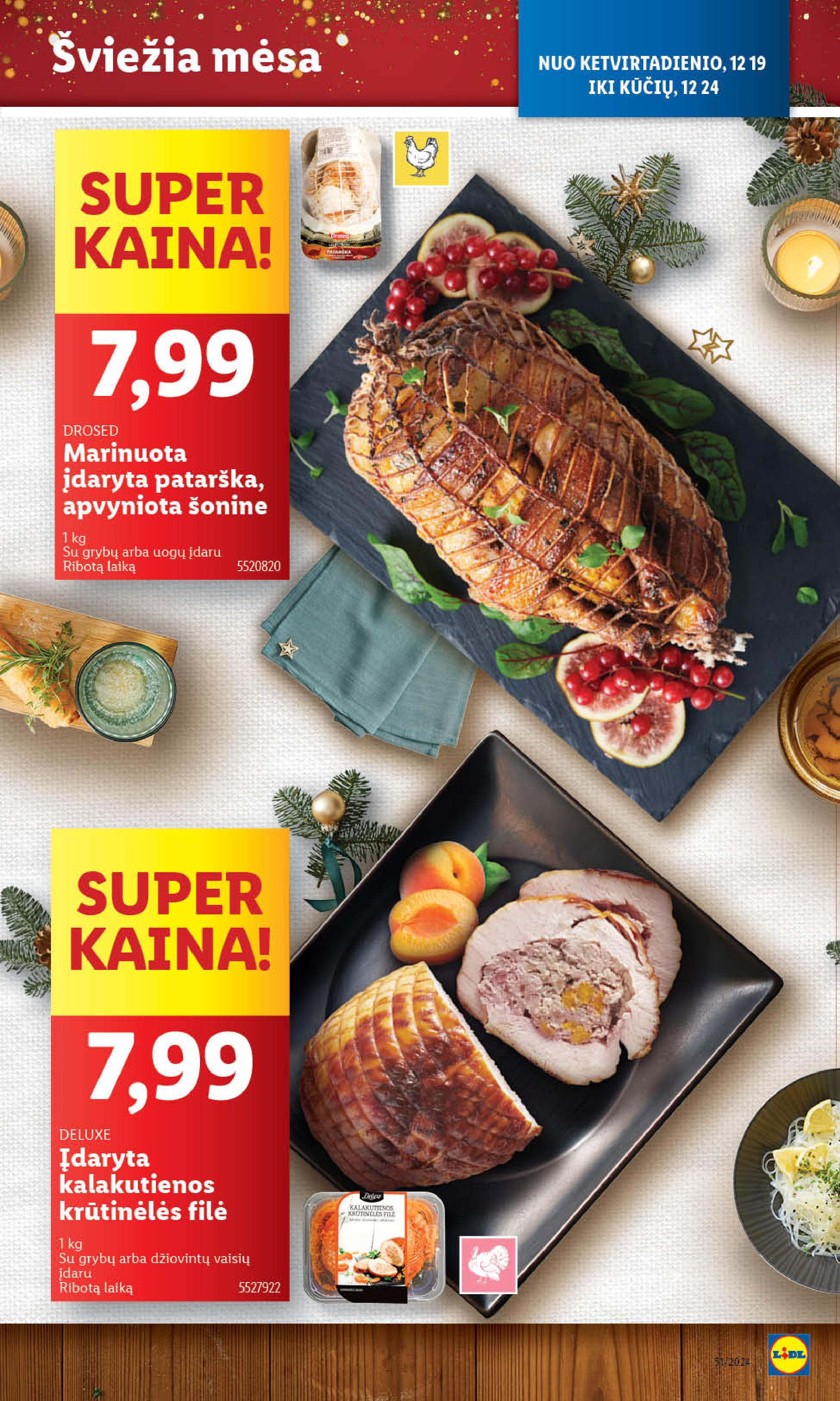 Naujausias LIDL kaininis katalogas 2024.12.16 - 2024.12.24