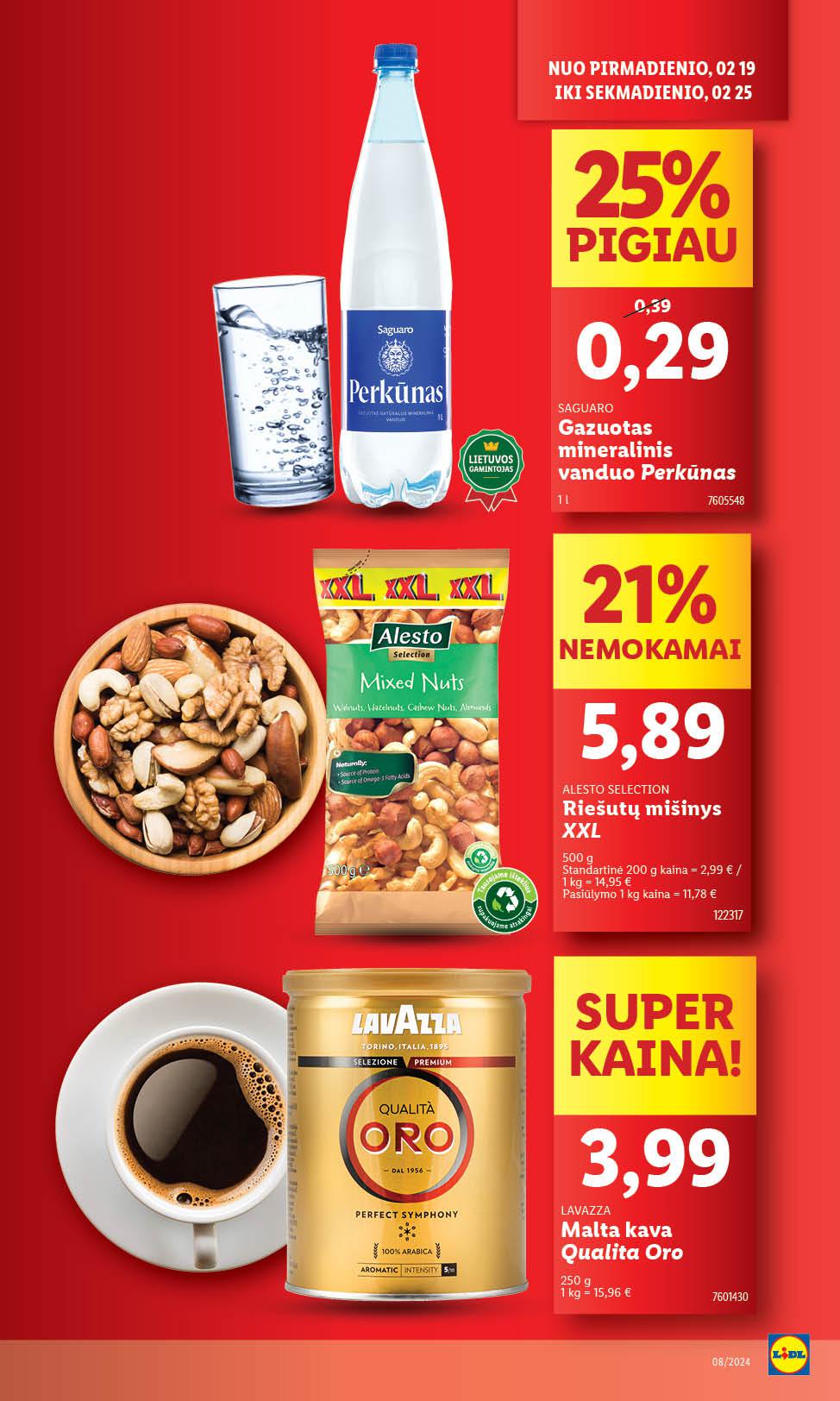 Naujausias LIDL kaininis katalogas 2024.02.19 - 2024.02.25