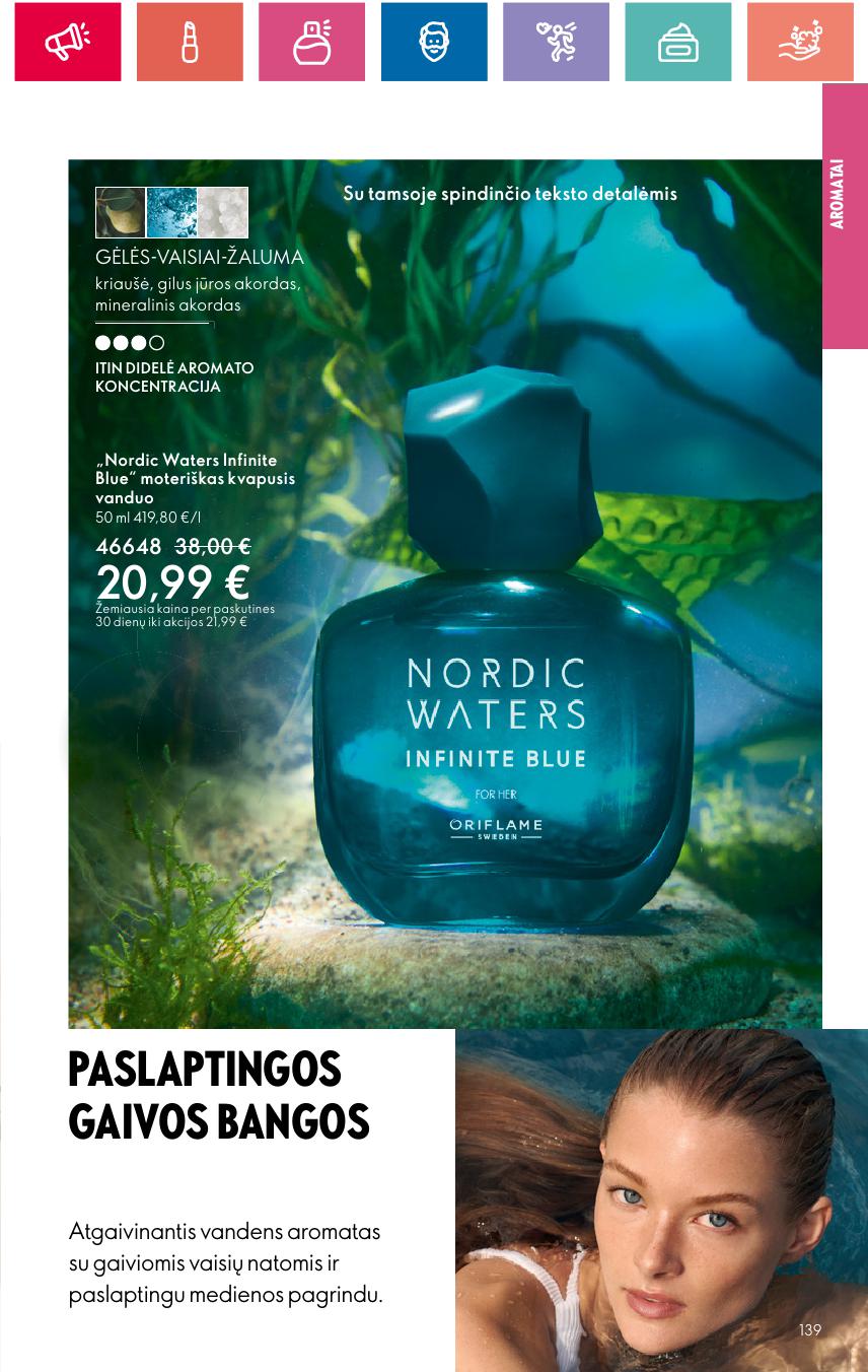 Naujas ORIFLAME katalogas galioja 2024.07.11 - 2024.07.31