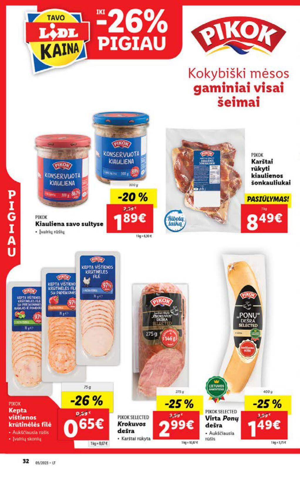 Naujausias LIDL kaininis katalogas 2023.01.30 - 2023.02.05