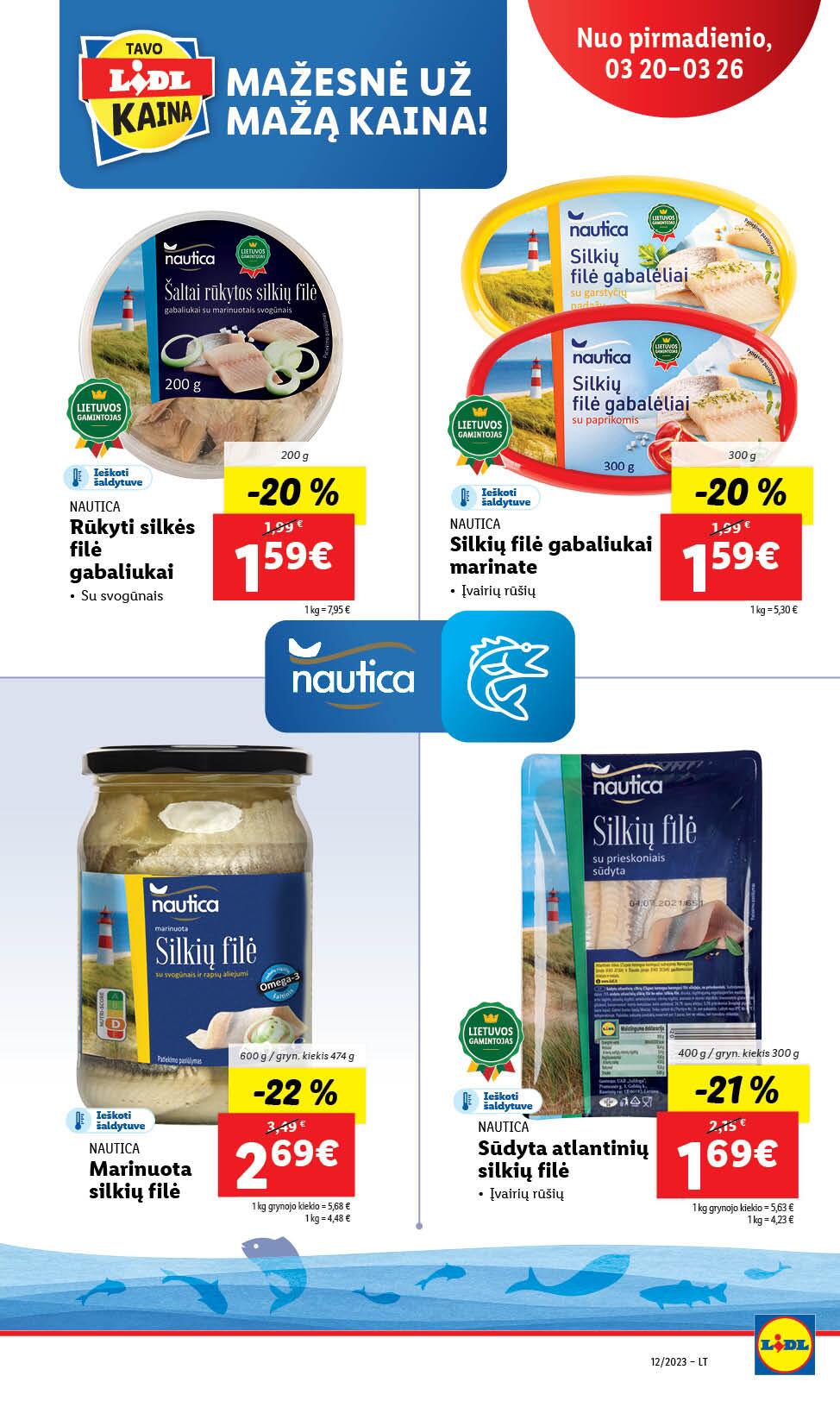 Naujausias LIDL kaininis katalogas 2023.03.20 - 2023.03.26