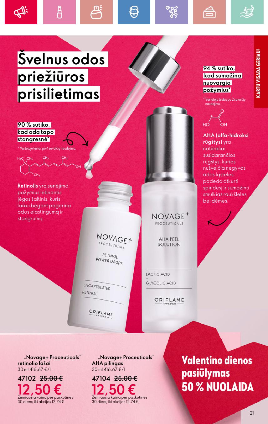 ORIFLAME katalogas galioja 2025.01.26 - 2025.02.15