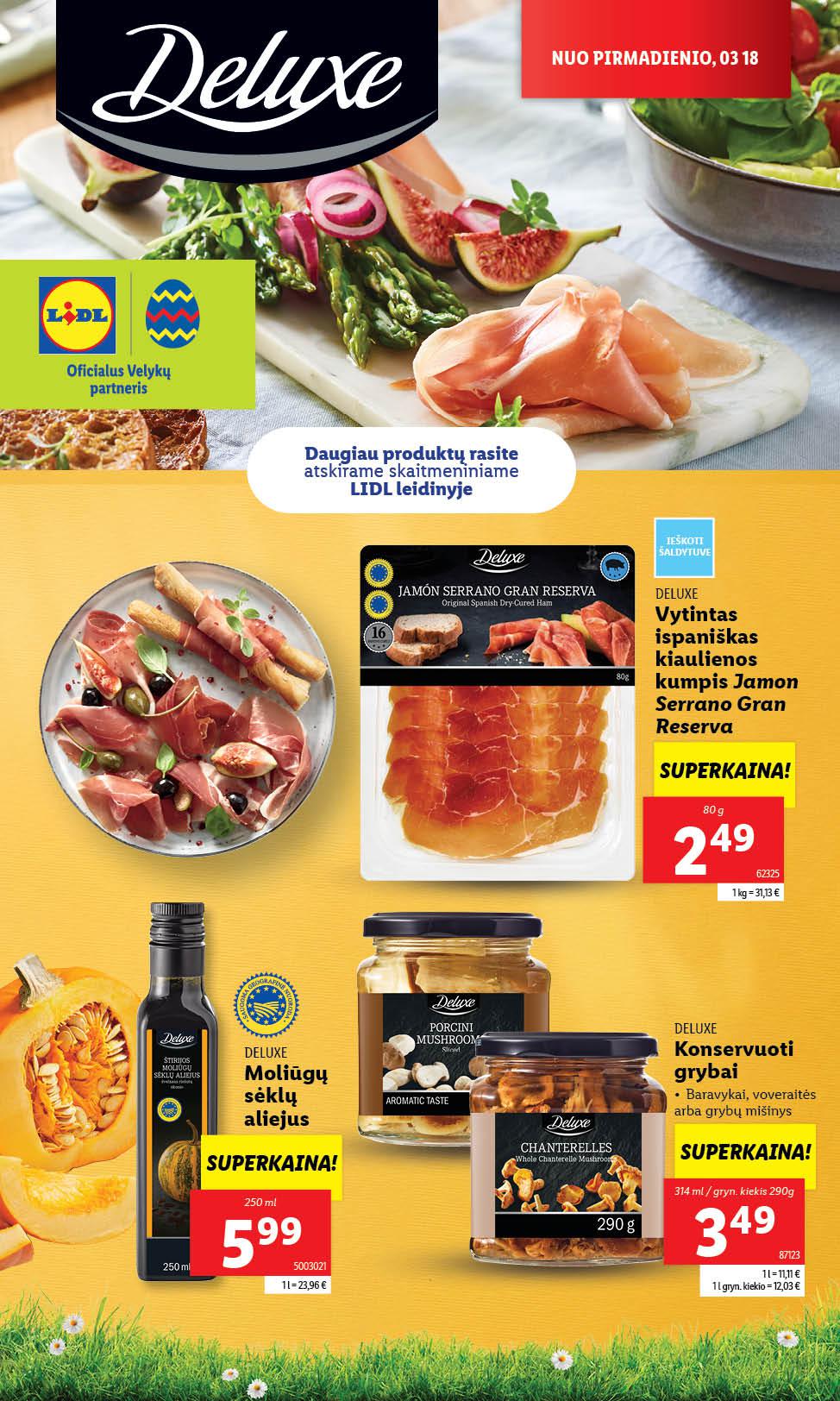 Naujausias LIDL kaininis katalogas 2024.03.18 - 2024.03.24