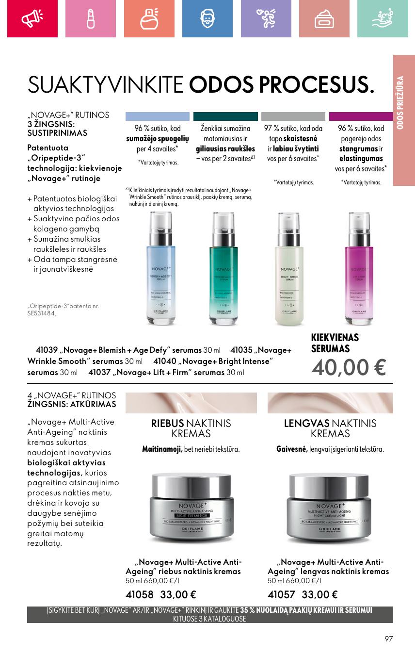 ORIFLAME katalogas galioja 2025.01.26 - 2025.02.15