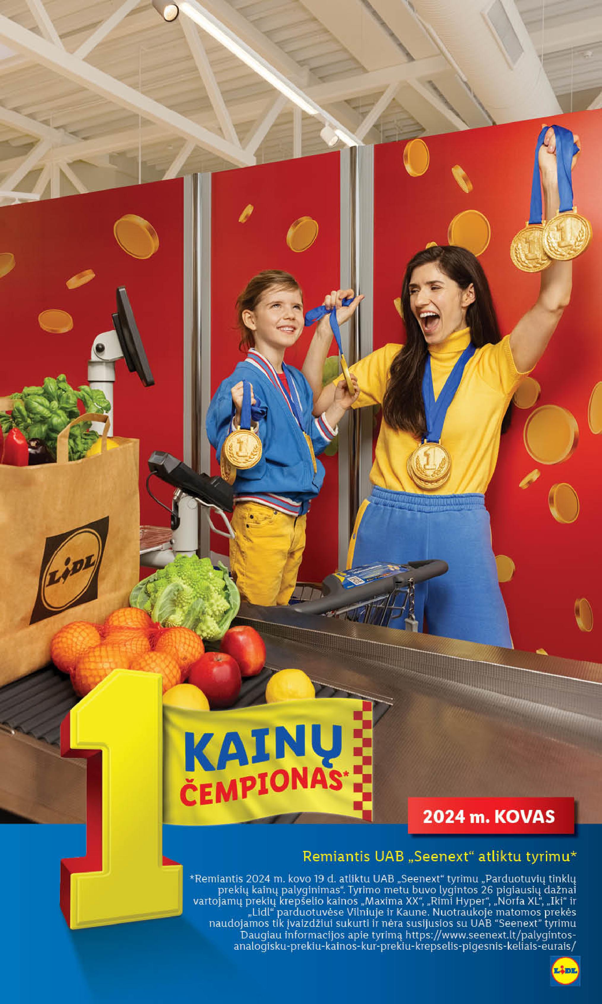 Naujausias LIDL kaininis katalogas 2024.04.15 - 2024.04.21