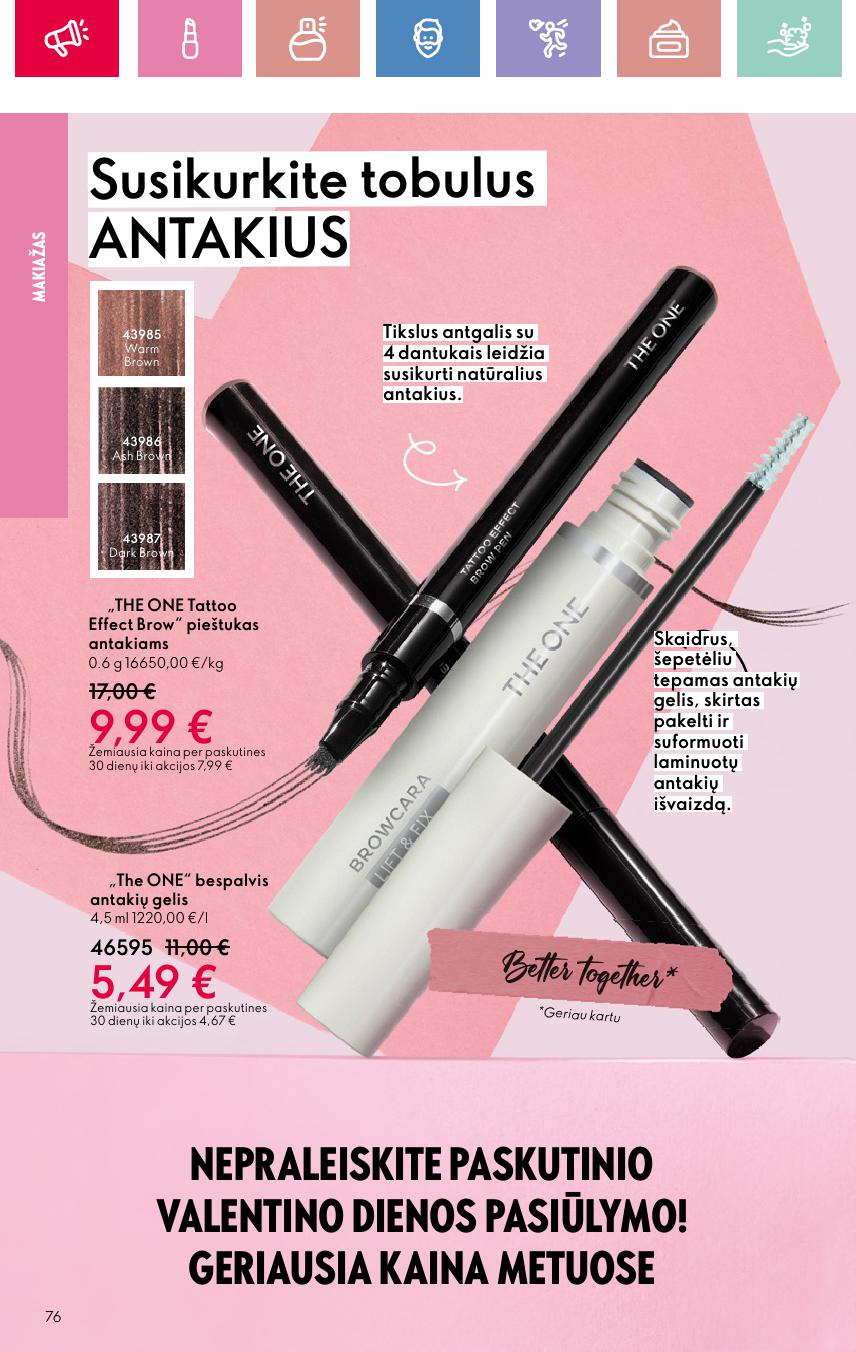 ORIFLAME katalogas galioja 2025.01.26 - 2025.02.15