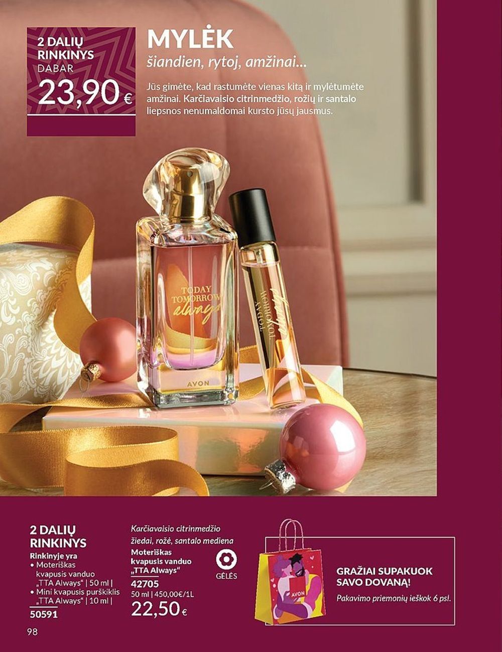 AVON katalogas galioja 2024.11.01 - 2024.11.30