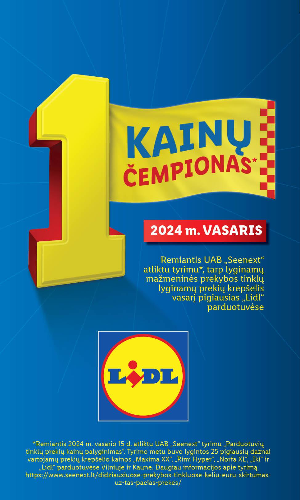 Naujausias LIDL kaininis katalogas 2024.03.04 - 2024.03.10