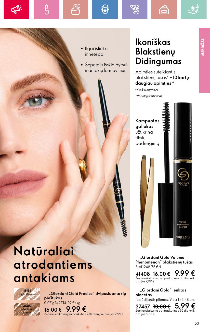 ORIFLAME katalogas galioja 2025.01.26 - 2025.02.15