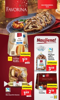 LIDL katalogas "Favorina - saldi dovana" galioja nuo 10.28