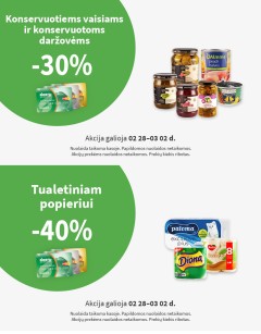 NORFA savaitgalio akcijos galioja vasario 28 - kovo 2 d.