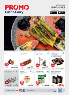 Naujas PROMO Cash&Carry leidinys nuo 2025.03.05 iki 2025.03.18