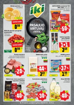 IKI SAVAITĖLĖ akcijų ir nuolaidų leidinys Nr.11 2025.03.10 - 2025.03.16