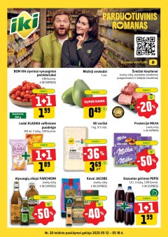 IKI SAVAITĖLĖ akcijų ir nuolaidų leidinys Nr.20 2025.05.12 - 2025.05.18