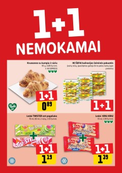 IKI akcijų leidinukas "Daugiau yra pigiau 1+1 nemokamai" 2025.05.12 - 2025.05.18