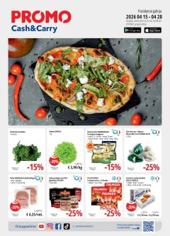 Naujas PROMO Cash&Carry leidinys nuo 2026.04.15 iki 2026.04.28