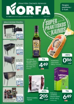 NORFA akcijų ir nuolaidų leidinys Nr.7 2026.04.02 - 2026.04.15