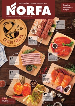 NORFA akcijų ir nuolaidų leidinys Nr.8 2026.04.16 - 2026.04.29