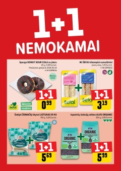 IKI akcijų leidinukas "Daugiau yra pigiau 1+1 nemokamai" 2026.04.20 - 2026.04.26