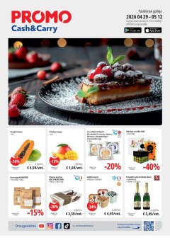 Naujas PROMO Cash&Carry leidinys nuo 2026.04.29 iki 2026.05.12