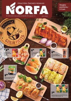 NORFA akcijų ir nuolaidų leidinys Nr.9 2026.04.30 - 2026.05.13